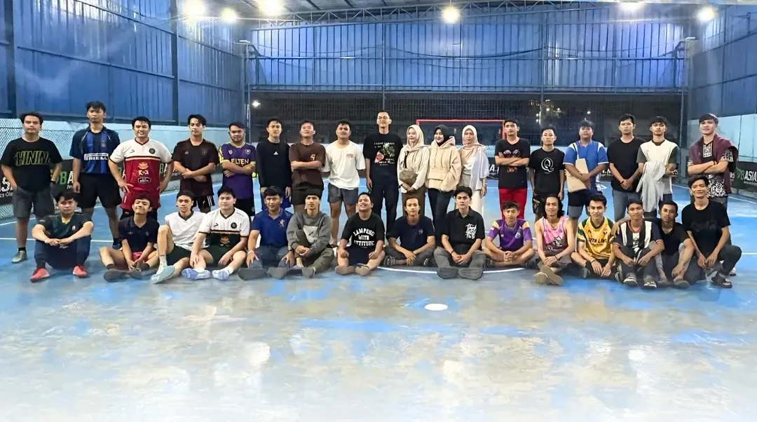 Hangatkan Ukhuwah, HMI Komisariat Tarbiyah UIN RIL Gelar Sparing Futsal Bersama