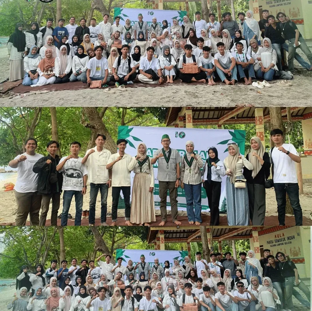Tadabur Alam 2025: HMI Komtar UIN RIL Pererat Ukhuwah di Pantai Semukuk