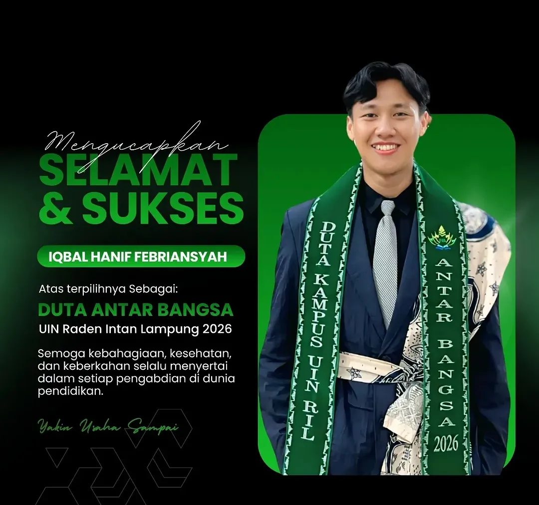 HMI Komisariat Tarbiyah UIN RIL Ucapkan Selamat atas Terpilihnya Iqbal Hanif Febriansyah sebagai Duta Antar Bangsa 2026